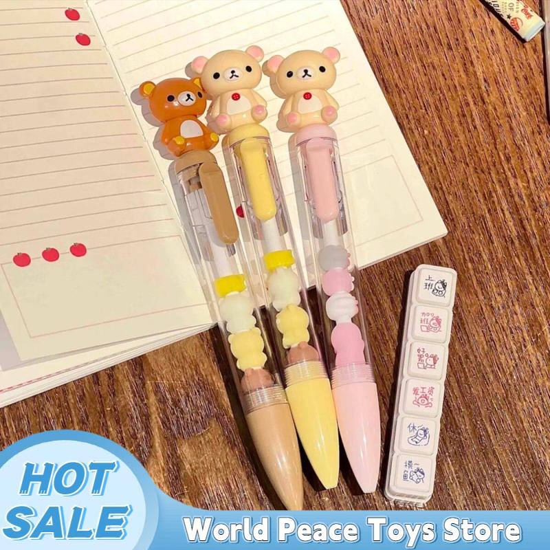 Rilakkuma Bear Sister Gel Pen  - Stationery Supplier recension och pris