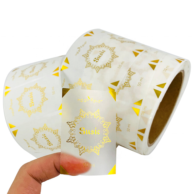Custom Self-Adhesive Transpare - Sticker Label Roll recension och pris