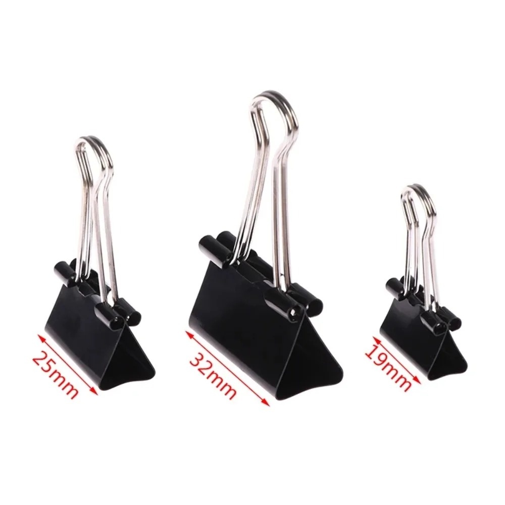 10 pieces Metal Paper Clip 19  - Binder Clip Assorted recension och pris