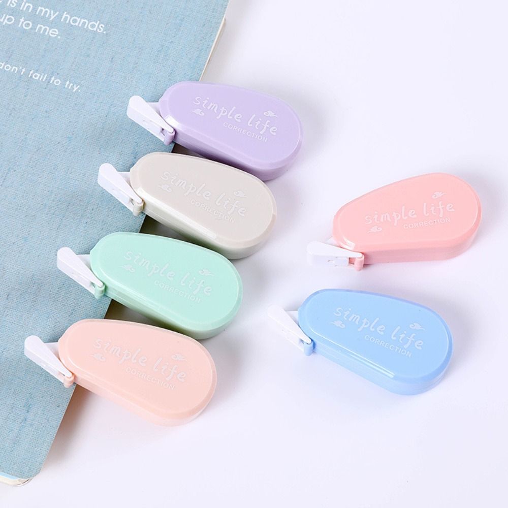 6PCS/Set Silent Correction Tap - Correction Tape Roller recension och pris